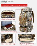 Rilibegan Men Travel Backpack Tactical Climbing Outdoor Hiking Camouflage Multifunctional Bag Men Backpack - M & M Global