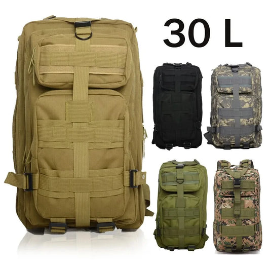 Military Tactical Backpack Army Day Assault Pack Rucksack Molle Bag Bug Out Bag - M & M Global