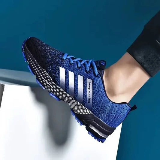Men's Explosive Street Eye Catching Design Board Shoes with Unique Color Matching Breathable Comfortable Anti Slip Walking Shoes - M & M Global