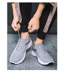 Men's spring wear-resistant trendy and versatile new soft sole comfortable running casual shoes sports shoes men's casual shoes - M & M Global