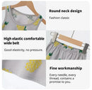 Summer CHILDREN'S Cotton Vest Set Cute Pineapple Boys and Girls Sports Casual Clothes - M & M Global