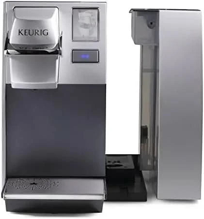 K155 Office Pro Single Cup Commercial K-Cup Pod Coffee Maker, Silver - M & M Global