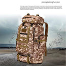 80L/100L Mountaineering Bag Climb Bag Tactical Backpacks Large Backpack Outdoors Hiking Camping Travel Bags - M & M Global