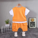 New Summer Baby Girl Clothes Infant Boys Clothing Children Casual T-Shirt Shorts 2Pcs/Set Toddler Sports Costume Kids Tracksuits - M & M Global