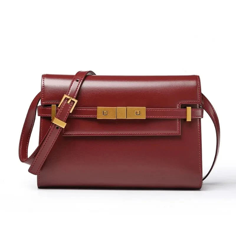 Manhattan handbag,  retro high-end feeling, underarm mailman baguette bag - M & M Global