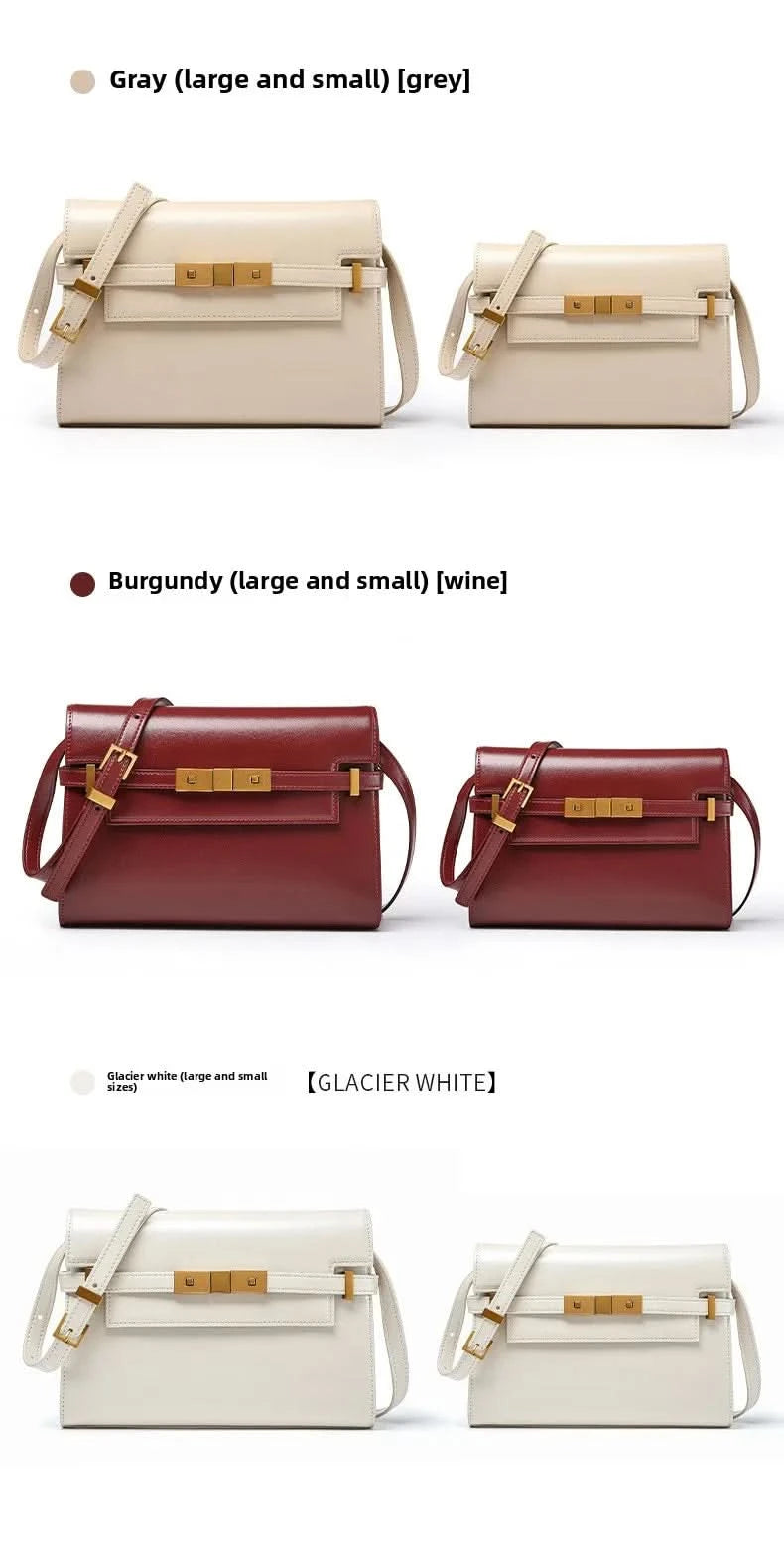 Manhattan handbag,  retro high-end feeling, underarm mailman baguette bag - M & M Global