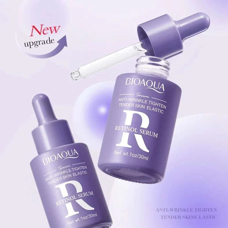 BIOAQUA Vitamin C Retinol Hyaluronic Acid Serum Moisturizing Brightening Hydrating Firming Facial Essence Beauty Face Skin Care - M & M Global