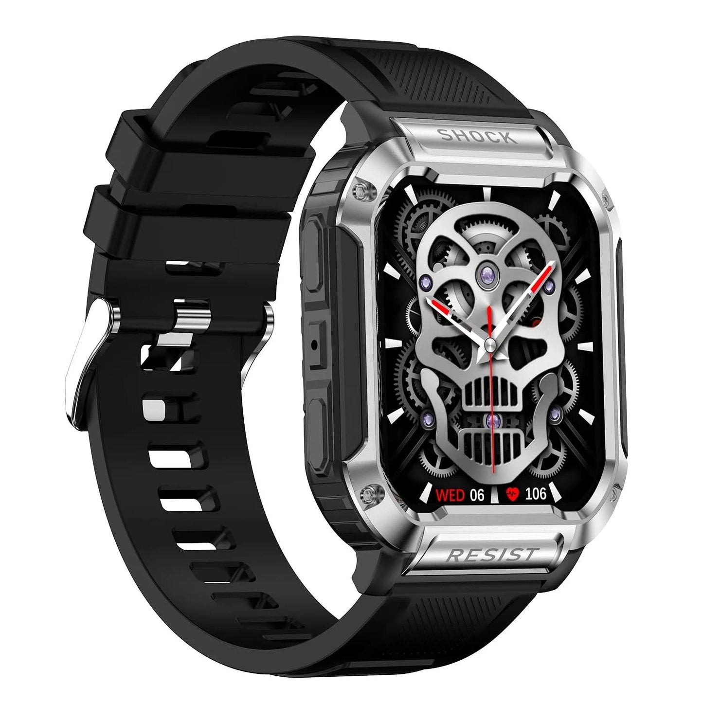 Smart watch, wireless call/dial, multi-sport mode, call reminder and rejection, SMS reminder, message reminder viewing, multiple