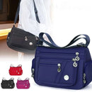 Large Capacity Women Crossbody Bag Waterproof Tote Casual Nylon Shoulder Bag Purse Handbag Lightweight Travel Messenger Bag - M & M Global