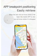Mini GPS Locator AntiLost Alarm Wallet Keychain Smart Tag Bluetooth-Compatible Tracer Keychain Dog Pet Child Tracker Key Finder - M & M Global