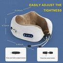 Electric Neck Massager With Heat Vibration 3D Kneading Shiatsu Massage U Shaped Pillow For Shoulder Cervical Pain Relief Fatigue - M & M Global