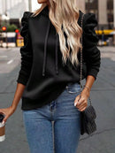 New Autumn Gothic Style Casual Long-Sleeved Hooded Short Sweater Jacket Women Fashion Zipper Sports Hoodies Y2K Sweatshirt