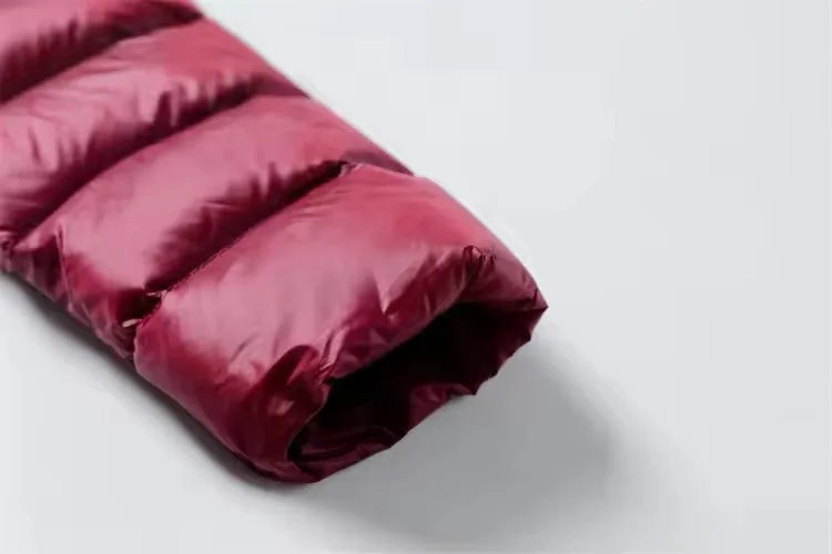 Plus Size 5xl Women's Long Puffer Jacket 2023 New Arrivals Autumn Winter Female Hat Detachable White Duck Down Coat