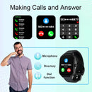 LAXASFIT H9 and H6 Smartwatch Dial to Answer Calls Calorie Tracking Heart Rate Blood Oxygen Monitoring Bluetooth Smart Watch - M & M Global