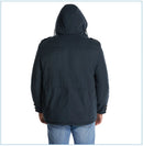 LZLLTT Men Winter Warm Parkas Mens Fleece  Jacket Parkas Men Casual Cotton Outdoor Fur Trench Padded Jackets Coats