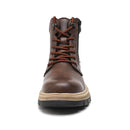 Waterproof Safety Boots Men Indestructible Steel Toe Work Boots Anti-smash Stab-resistant Safety Shoes Biker Botas Para Hombre