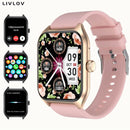 AI Voice Assistant Smart Watch for Men Women, 1.96'' HD Screen Activity Trackers with 100+Sports/ Sleep/ Heart Rate Monitor - M & M Global