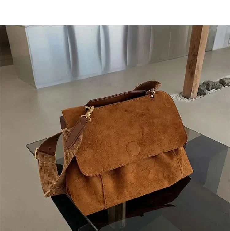 Winter Fashion Luxury Shoulder Bags for Women Retro Pu Leather Flap Crossbody Bag Lady Messenger Handbag Clutch Purse - M & M Global
