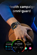 2026 New Nursing Grade ECG Health Smart Watch Blood Pressure Lipid Uric Acid 650nm Dual-Probelaser Heart Analysis Smartwatch
