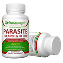 Intestinal Detox with Black Walnut, Wormwood & More - Eliminates Parasites & Other Intestinal Worms, 60 Capsules - M & M Global