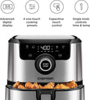 Air Fryer Healthy Cooking, 4.5 Qt,User Friendly and Dual Control Temperature, Nonstick Stainless Steel, Dishwasher Safe Basket, - M & M Global