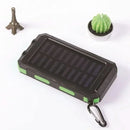 BCAK Brand Power bank Outdoor 200000mAh Large Capacity Solar Power Bank  Portable With Lanyard Compass External Battery Camping - M & M Global
