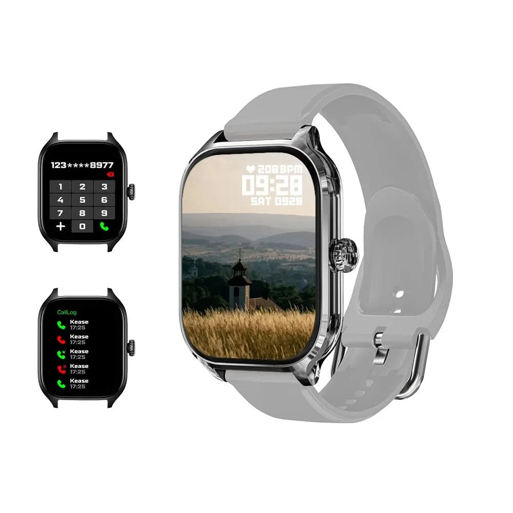 LAXASFIT 2025 New Men's Smart Watch Women's Gift 2.01 inch HD Full Touch Screen Sports Fitness Watch Bluetooth Talk Smartwatch - M & M Global