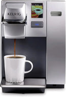 K155 Office Pro Single Cup Commercial K-Cup Pod Coffee Maker, Silver - M & M Global