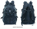 40L Tactical Backpack for Men Camping Hiking Backpacks Reflective Outdoor Travel Bags Survival Molle Climbing Rucksack Bag - M & M Global