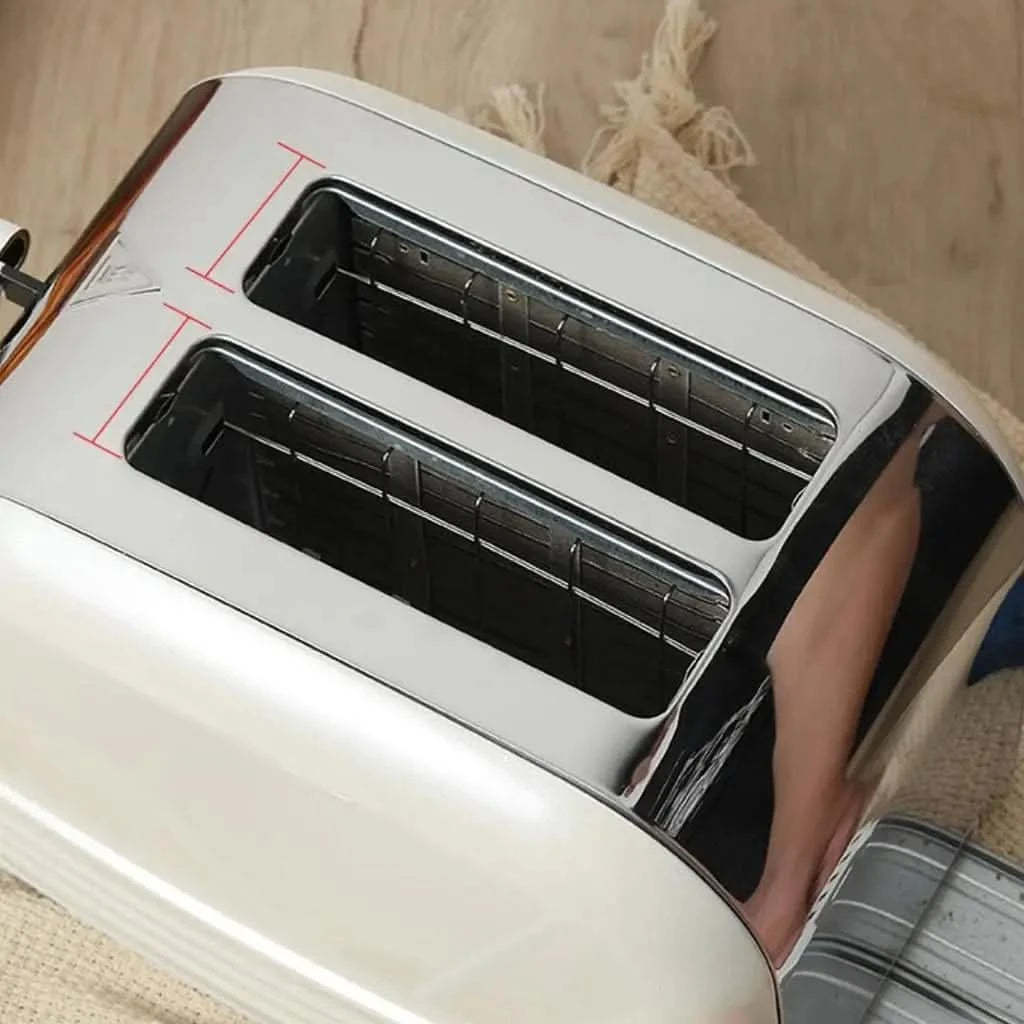 Toaster Ovens 2 Slices Toaster, Home Small Breakfast Maker, Sandwich Maker Toaster, 3 Modes, 6-speed Toasting, Double-sided Toas - M & M Global