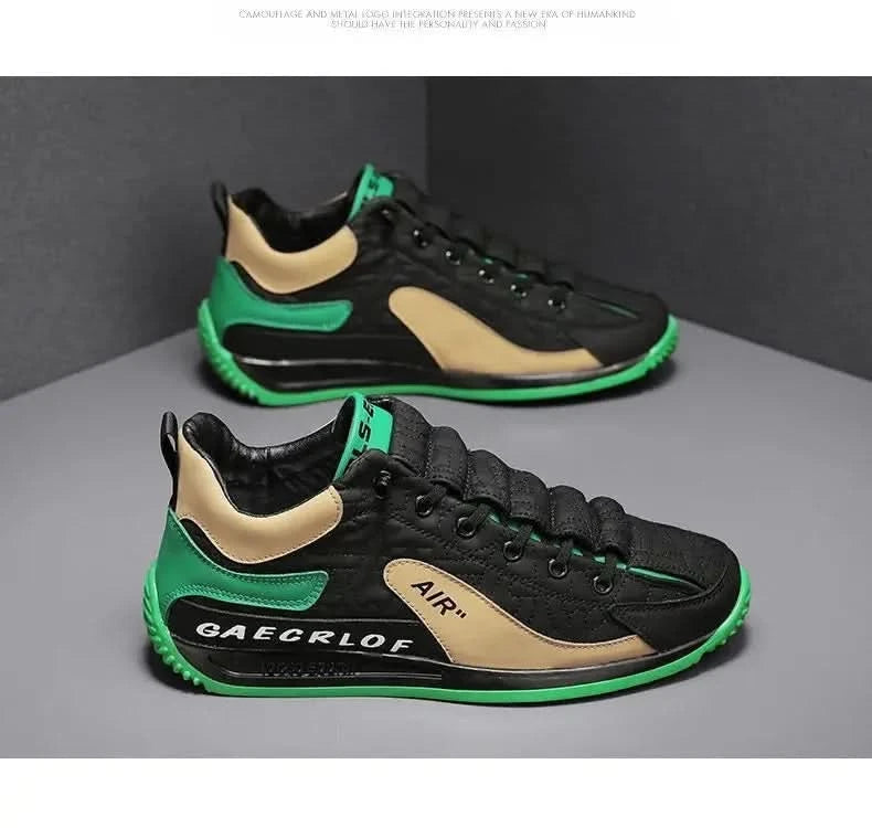 Men Running Shoes Outdoor Sport  Sneakers Man Vulcanized Shoes Flat Casual Sneakers for Men Shoes 2025 New Brand Footwear - M & M Global