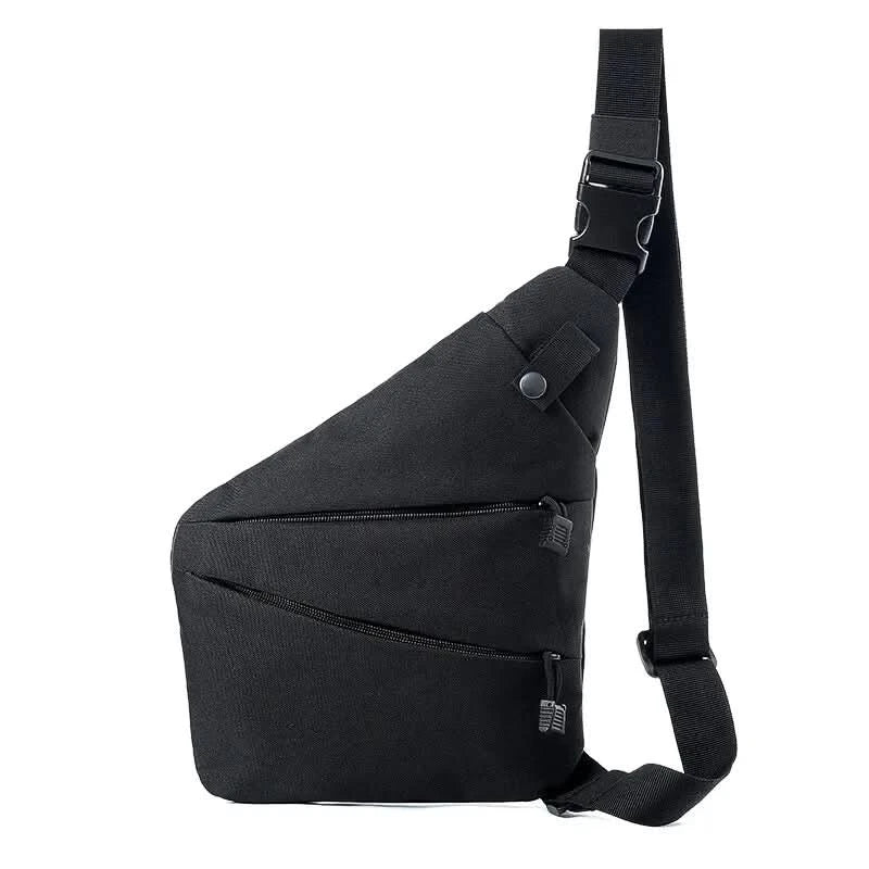 Holster Men's Left Right Nylon Shoulder Bag Anti-theft Bag Chest Bag Hunting Multifunctional Concealed Tactical Storage Gun Bag - M & M Global
