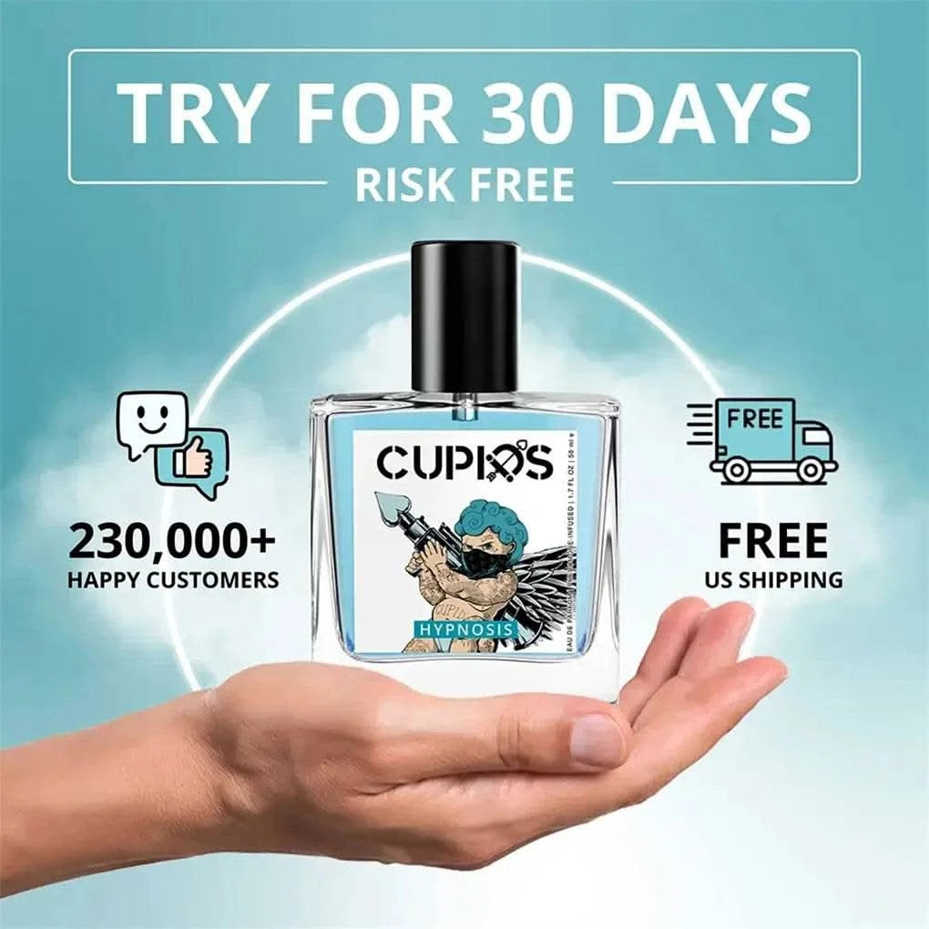 50ML Original Cupid Men's Pheromone Cologne Lasting Mature Hypnotic Rich Fragrance High Quality Perfume Body Spray Fast Delivery - M & M Global