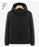 Men's Warm Jacket, Sports Hooded Sweatshirt, Oligon Fabric Coat, High-quality Design, Warm Coat with Fashionable Hood 2025 New