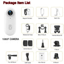 Pocket 4K Mini Camera  Magnetic Wearable Cam with Waterproof Shell WiFi Bike Camera Friendly for Casual Cycling Vlog Home Use - M & M Global