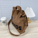 Vintage Canvas Messenger Bag, Retro Large Capacity Shoulder Bag, Women's Casual Handbag & Tote Hobo Purse - M & M Global
