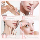 Sejoy Facial Hair Trimmer for Women Perfect for Face Ear Eyebrows Nose Hair Removal Clipper Electric Shaver - M & M Global