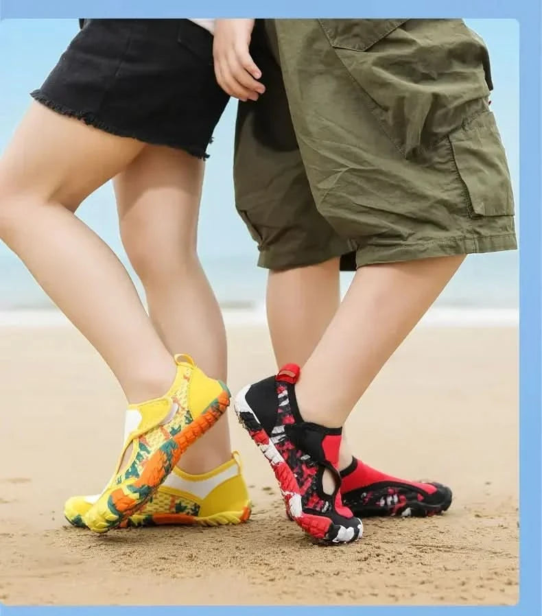 Swimming Beach Sneakers Children Diving Surfing Boating Wading Sports Shoes Kids Aqua Barefoot Water Shoes Quick-Dry Boys Girls - M & M Global