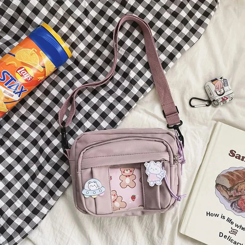 New Kawaii Bag Girls New JK Transparent Bag Small Crossbody Bag For Women Purses and Handbags Shoulder Bag Itabag Bolso - M & M Global