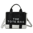 Hot Sale Of The Season New Women's PU Leather 3D Square Shoulder Bag Letter Tote Bag Color Block Fashionable Ladies Crossbody Ba - M & M Global