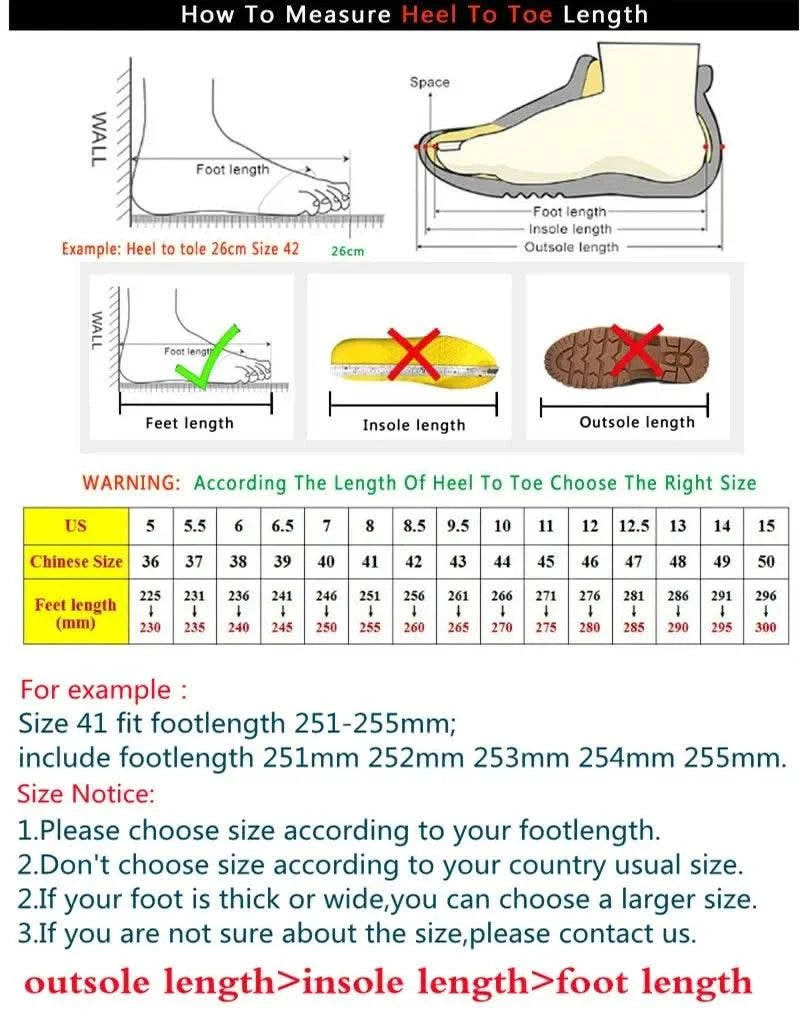 Brand Trend Size 46 47 48 Men's Wear-resistant Cushioning Thick-soled Fitness Sneakers Outdoor Breathable Running Shoes for Men - M & M Global