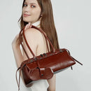 New Women's Rectangle Bag Luxury Designer Shoulder Bags High Quality Cowhide Handbags Fashion Women Baguette Bag 3086 - M & M Global