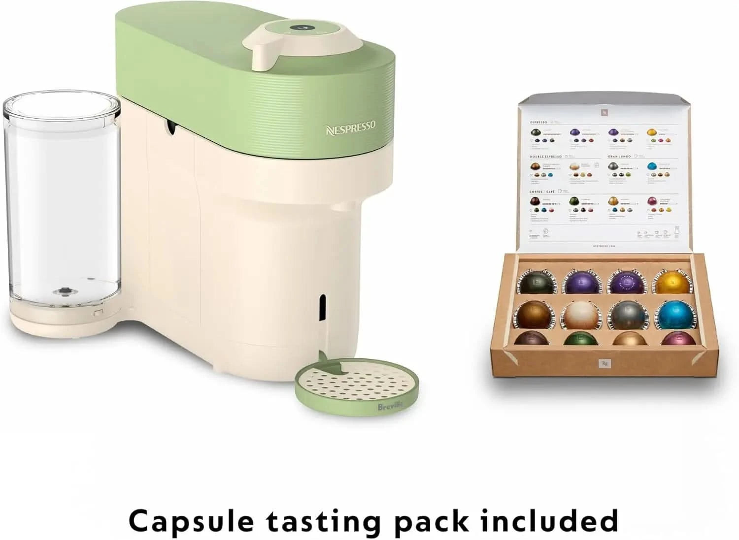 Vertuo Pop+ Summer Limited Edition by Breville, Pistachio - M & M Global