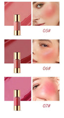 Dropper Liquid Blush Facial Rouge Contouring Brighten Plumper Nude Smooth Blush Stick Moisturize Lasting Good Complexion Makeup - M & M Global