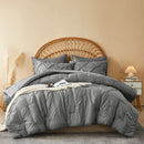 Luxury 5/7-Piece Comforter Set – Soft Queen Bed in a Bag with Sheets & Pillowcases – Twin, Full, Queen, King Sizes