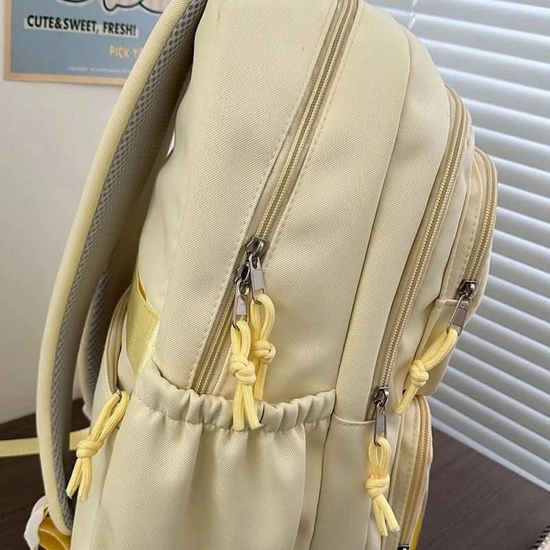 Japanese Style Kawaii Backpack Girls Transparent Ita Bag Women Large Capacity Backpack Fashion School Bag for College Student JK - M & M Global