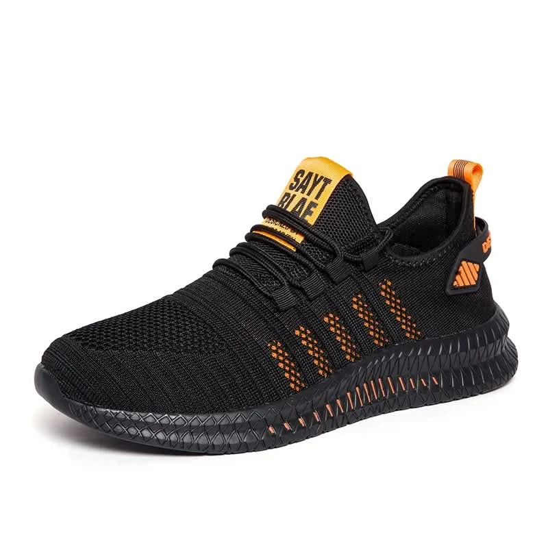 Fashion Men Sneakers Mesh Casual Shoes Lac-up Breathable Lightweight Walking Sneakers Men Shoes Size 39-48 Support Dropshipping - M & M Global
