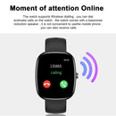 Smart watch, custom wallpaper, call reminder/rejection, multiple sports modes, music playback, unisex, suitable for iOS/Android