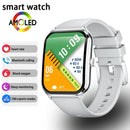 New Ultra Thin Smart Watch men 1.96" AMOLED 360*360 HD Pixel Display Always Show Time Call Reminder Smartwatch Ladies For huawei - M & M Global