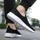YRZL Mesh Loafers Men Casual Shoes Summer Lightweight Outdoor Male Walking Shoes Anti-slip Comfortable Slip on Loafers for Men - M & M Global